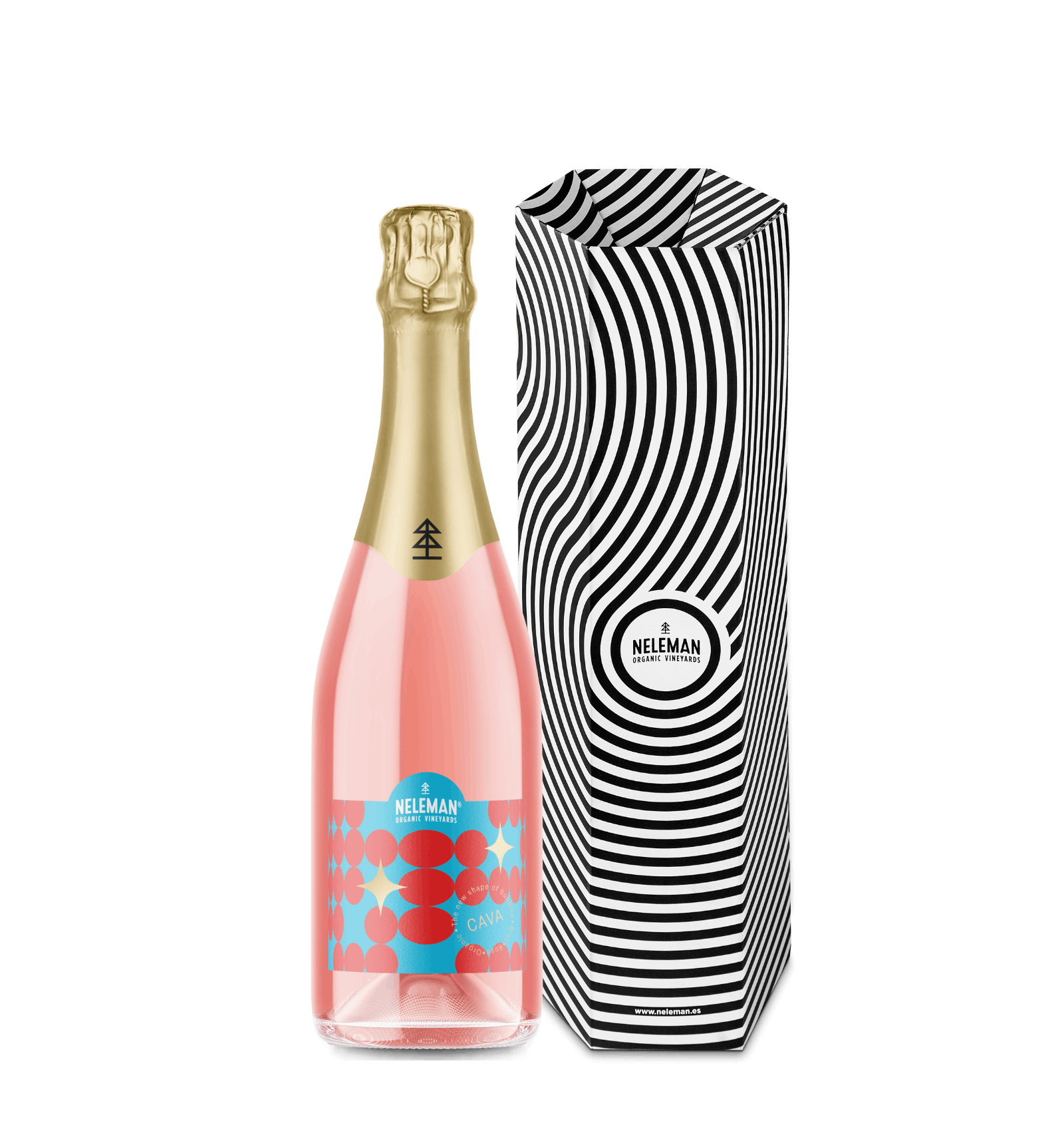 Cava Brut Garnacha Rosé Organic Cadeaupakket